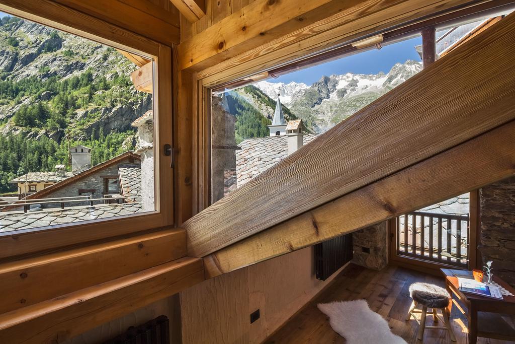 Maison La Saxe Courmayeur Bagian luar foto