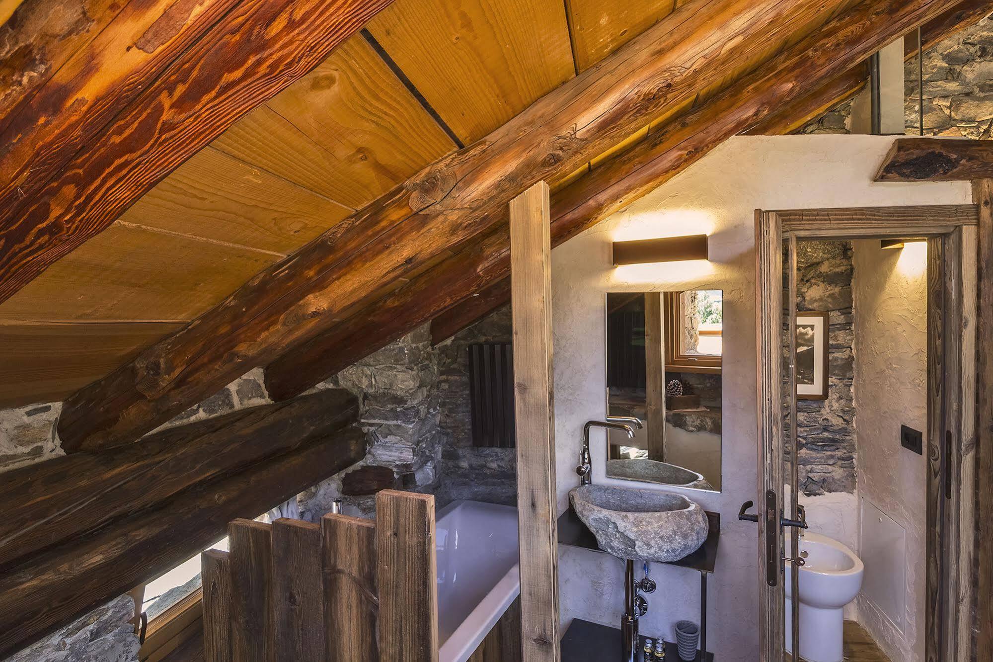 Maison La Saxe Courmayeur Bagian luar foto