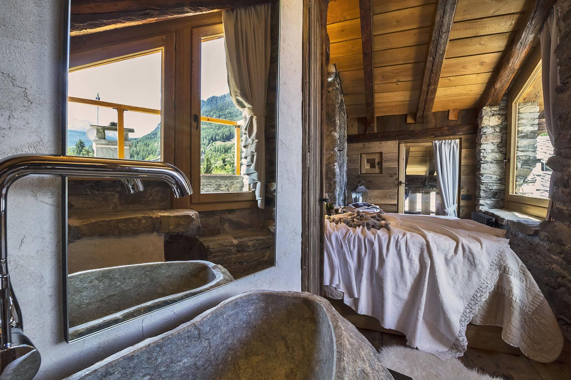 Maison La Saxe Courmayeur Bagian luar foto