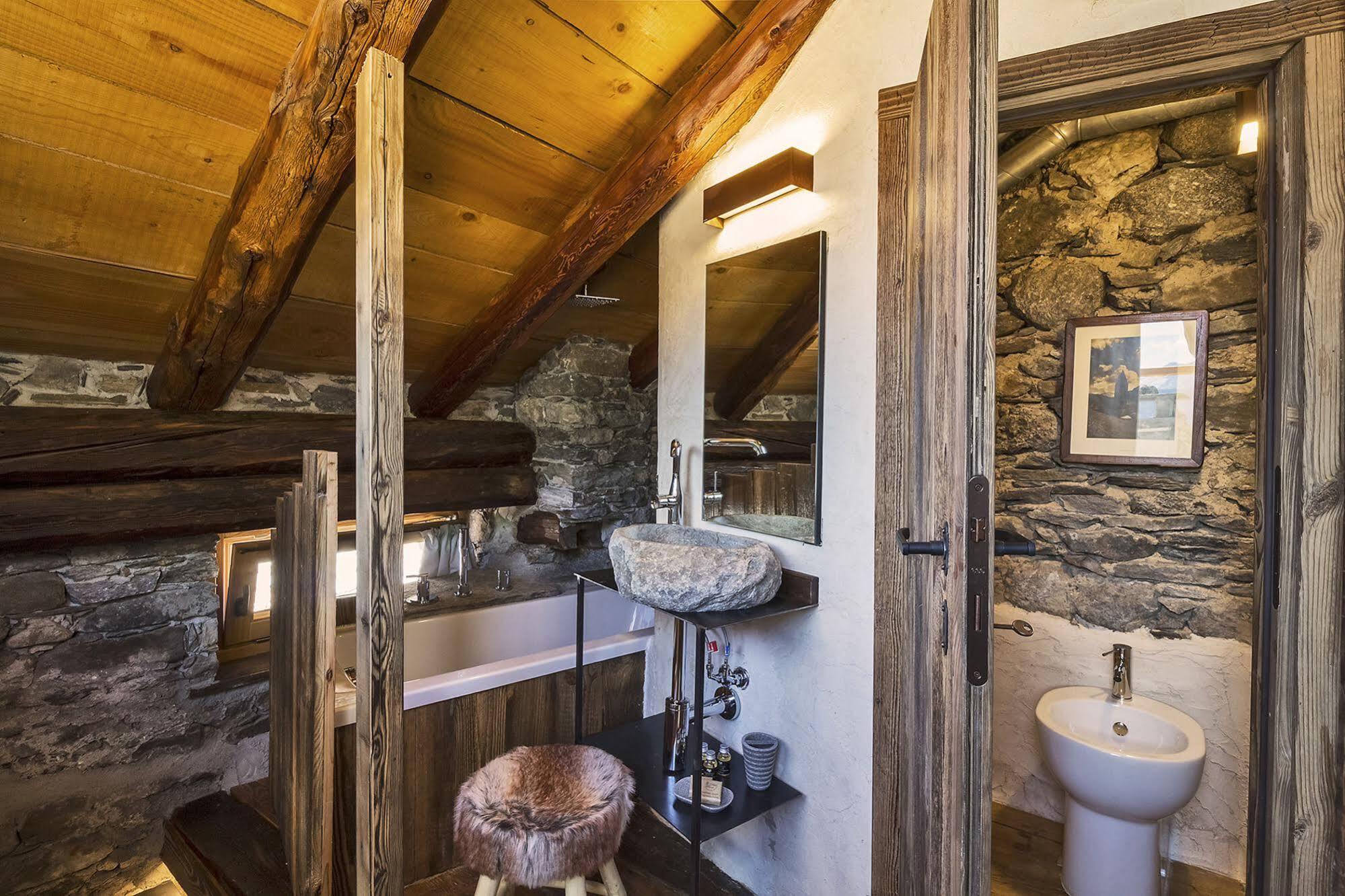 Maison La Saxe Courmayeur Bagian luar foto
