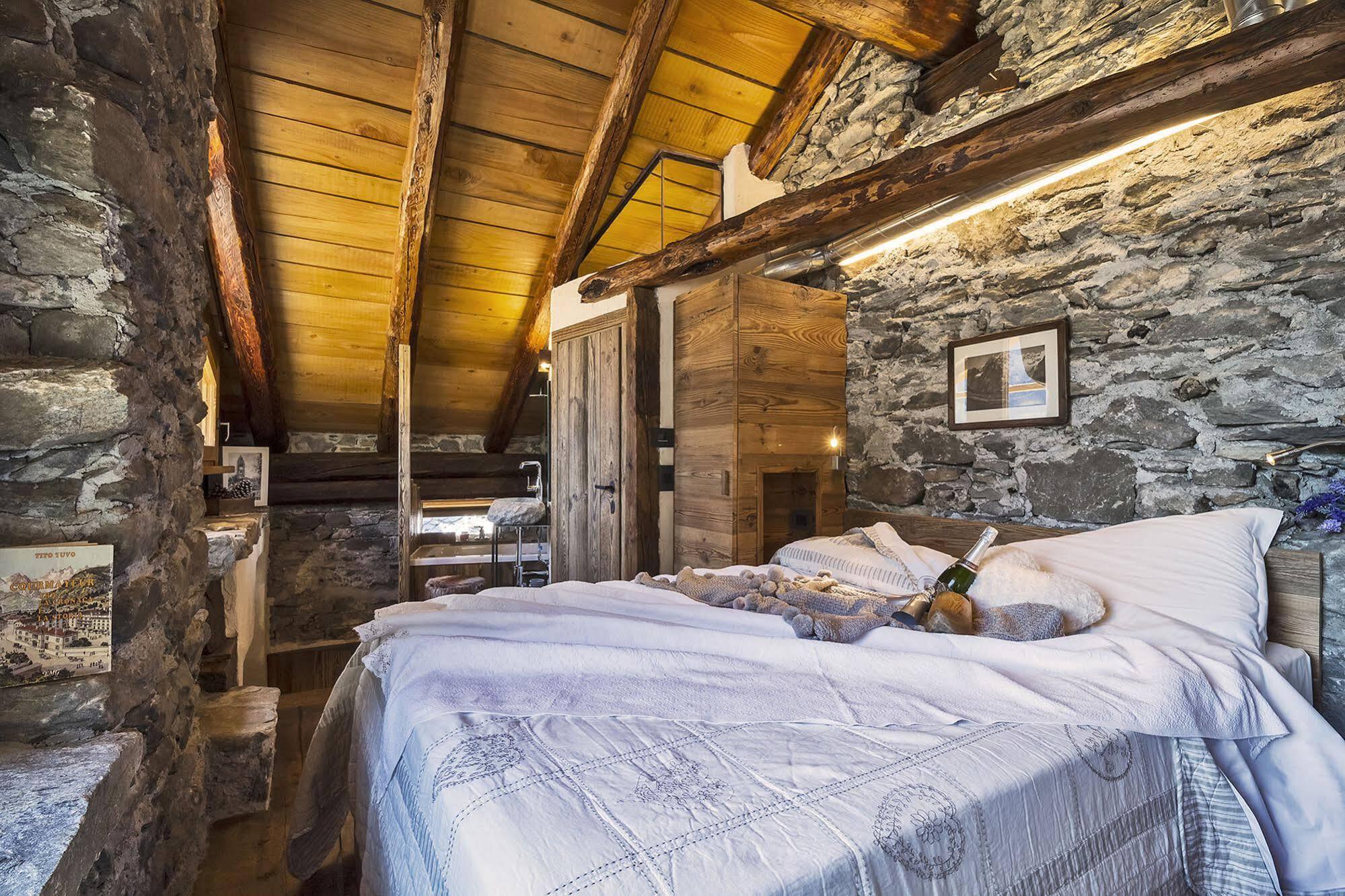 Maison La Saxe Courmayeur Bagian luar foto